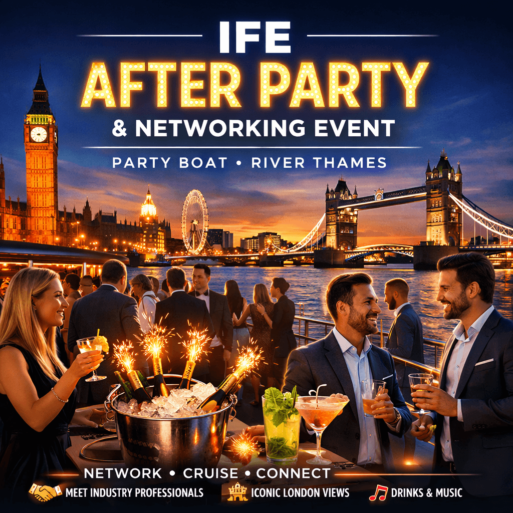 IFE After Party & Networking event at North Greenwich Pier | Networking